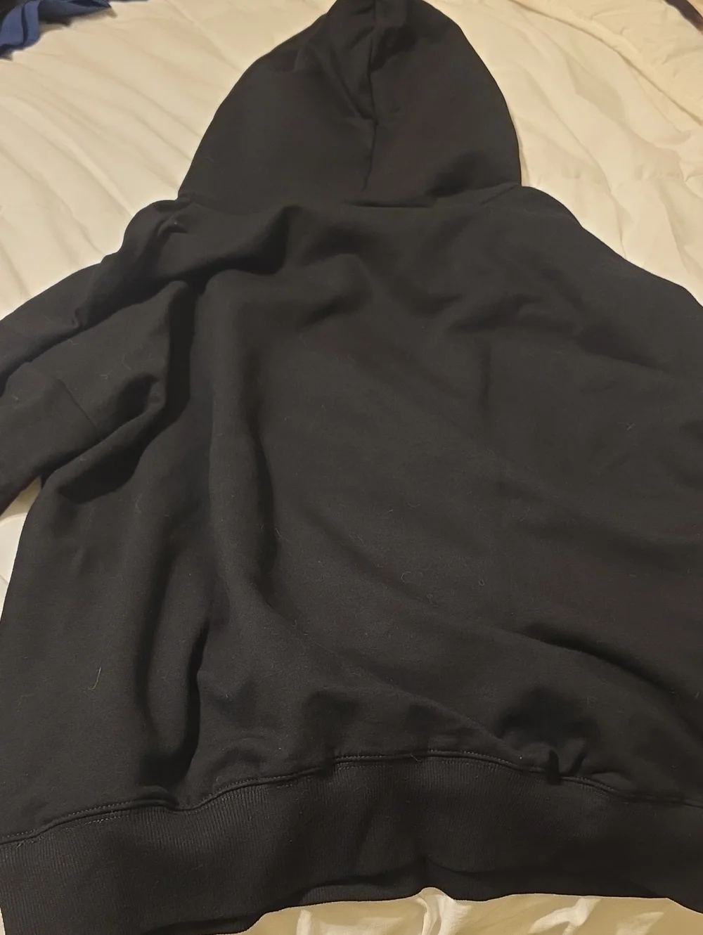 Classic Black Crewneck Hoodie Sweater